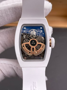 Montre automatique squelettée en céramique, entièrement sertie de diamants, blanche pure, éternelle et élégante, pour hommes et femmes, idéale pour le sport et les affaires. - Product Image 5