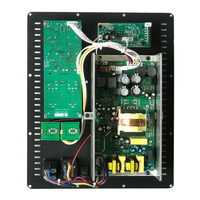 Module d'amplificateur de haut-parleur actif numérique professionnel de haute qualité 500W en métal pour système de haut-parleur PA 2.1