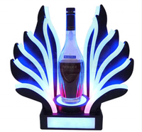 Discothèque bar acrylique lumineux vin champagne porte-bouteille led bouteille service glorificateur présentateur