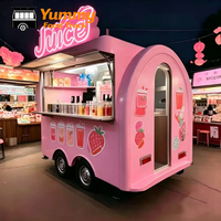 2026 Restaurant USA Food Trailers Entièrement équipés Conteneur préfabriqué Camion de restauration mobile Chariot de restauration pour sandwichs, tacos et café Remorque alimentaire
