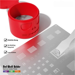 Pâte à souder BGA 50g, points de fusion 138°C, 148°C, 183°C, 199°C, Sn63 Pb37, eutectique basse température, sans nettoyage, pour réparation CPU et NAND - Product Image 4