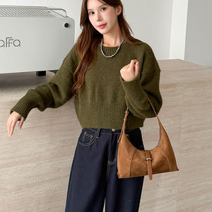 Bolso de Hombro de Cuero Auténtico de Lujo Vintage para Mujer, Bolso Bandolera de Piel de Vaca Mate de Alta Gama, Bolsos de Mano de Moda para Mujer - Product Image 6