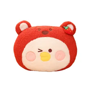 Hand warmer pillow cartoon Kumomi rabbit bear hand warmer girl with thick hand plush pillow cushion doll wint