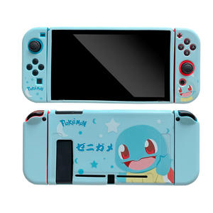 Poke Pikachu Gengar Cartoon <span class=keywords><strong>Anime</strong></span> Cute Switch Case para <span class=keywords><strong>Nintendo</strong></span> Switch NS Oled Anti Fall Funda protectora Game Console Cover - Product Image 5