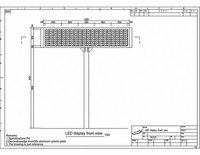 COB Outdoor P2.5 LED-Anzeigemodul 160 X 160mm SMD 3-in-1-Modul mit 64 X 64 Auflösung für Scharfe Lebensechte Vollfarbige Anzeige