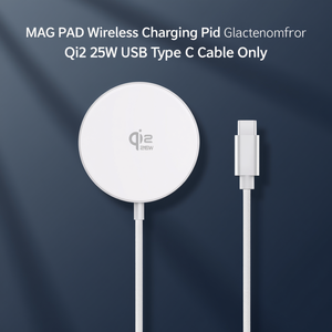 Base de Carga Inalámbrica MAG PAD Qi2 25W, Solo Cable USB Tipo C - Product Image 3