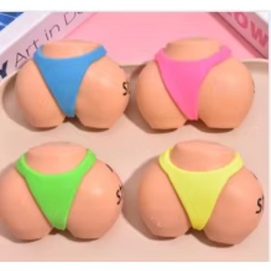 Divertido Juguete Antiestrés de PU con Forma de Trasero, de Levantamiento Lento, para Aliviar el Estrés, Regalo Interesante - Product Image 2