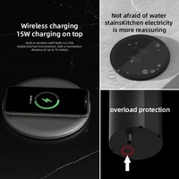 Enchufe de Cocina Retráctil Oculto para Mesa, Enchufe Inteligente para el Hogar
