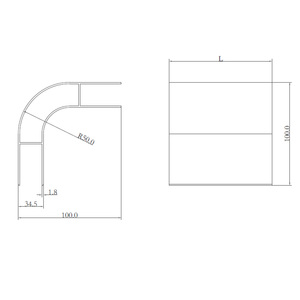 Profilé en aluminium pour garde-corps latéral de camion, extrusion d'aluminium sur mesure - Product Image 6