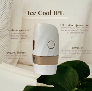 Épilateur portable à main Instrument de beauté pour le visage Laser à quartz à lumière <span class=keywords><strong>pulsée</strong></span> intense IPL Ice Cool Rasoir laser permanent indolore - Product Image 5