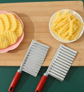 Couteau à Ondes pour Pommes de Terre en Acier Inoxydable, Couteau à Découper les Pommes de Terre, Couteau de Cuisine, Vente Chaude - Product Image 2