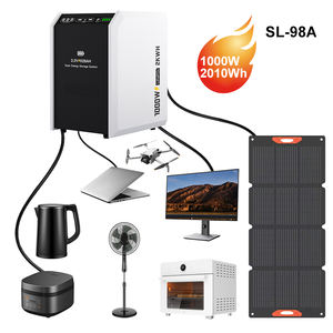 Estación de Energía Portátil con Inversor de Onda Sinusoidal Pura, Sistema de Almacenamiento de Energía Solar con Carga Solar y de CA, Generador de Iones de Litio - Product Image 1