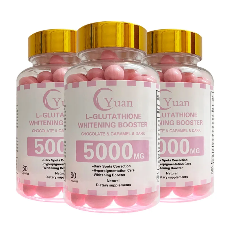 Hot Sell-Glutathion Softgel Capsules Huid Whitening Pillen Collageen Vitamine C Capsules