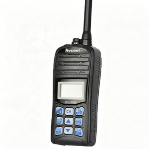 Nuevo Walkie-Talkie Marino RS-35M Resistente al Agua, Radio Bidireccional Portátil, Intercomunicador Inalámbrico VHF/UHF 5W, Batería de 1000-1500mAh - Product Image 1