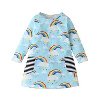 Neue Ankunft Design Sommer Nette Kinder Kleidung Kleid Casual Baby Mädchen Kleid
