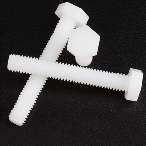 Lsm thêm dài M14 M16 M18 M20 M24 <span class=keywords><strong>M30</strong></span> nylon bên ngoài hình lục giác vít Metric chống gỉ chống cháy bu lông nhựa cách nhiệt - Product Image 1