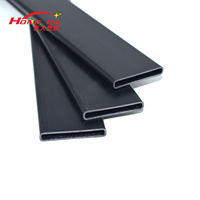 Prix d'usine, tubes carrés/rectangulaires en PVC personnalisés, profil d'extrusion plastique pour usage hospitalier