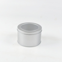 Boîtes en fer rondes à ouverture supérieure de qualité alimentaire - Emballage universel en métal pour thé, bonbons, onguents, bougies