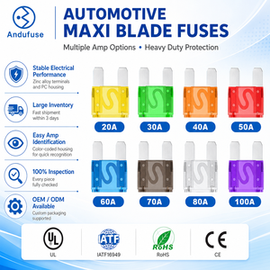 MAX MAXI Micro2 Micro3 Blade Fuse 32V DC Low Breaking <span class=keywords><strong>Mini</strong></span> Style untuk Mobil Modifikasi RV Kapal Suku Cadang Pengganti Sirkuit Internal - Product Image 1