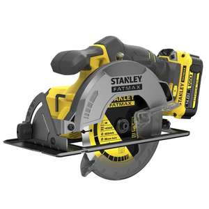 Sierra Circular Inalámbrica Stanley Fatmax de 185 mm y 4000 rpm con Batería V20 - Product Image 1