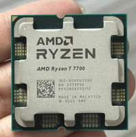 untuk Prosesor CPU AMD Ryzen 7 7700 AM5 3.8 GHz 8-Core R7 7700 32MB 65W