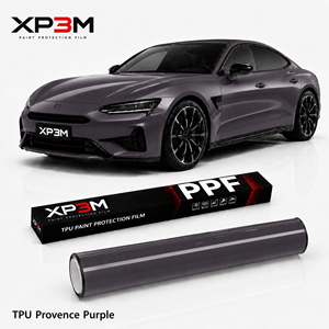 Film de protection de peinture automobile XP3M Provence Purple Gloss TPU Color PPF 7,5 mil auto-réparant anti-rayures anti-jaunissement - Product Image 1