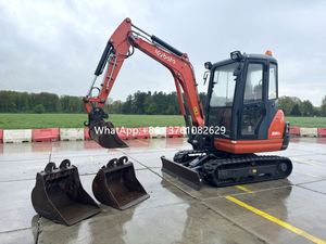 Excavadora Kubota KX61 Usada, Fabricada en Japón, de 2.5 Toneladas, en Buenas Condiciones - Product Image 3