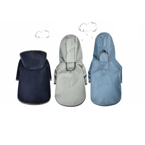 새로운 디자인 조절 애완 동물 비 옷 반사 Windproof 고양이 개 코트 방수 비옷 애완 동물 - Product Image 1