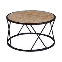 Ensemble de meubles de salon en bois de style moderne nouveau design table basse avec cadre en métal pour la chambre à coucher ou l'hôtel
