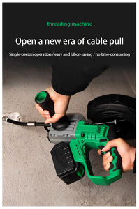 Extracteur automatique de câbles <span class=keywords><strong>électrique</strong></span>s sans <span class=keywords><strong>fil</strong></span> à batterie lithium-ion pour le câblage mural et la construction de bâtiments de 3 ans - Product Image 2