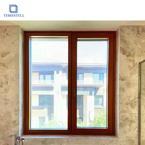 Các thớ gỗ low-e nghiêng và biến cửa sổ Tính năng một hợp kim nhôm + PVC khung - Product Image 3