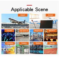 Portique de détection de métaux à 18 zones, haute sensibilité, système de détection intelligent pour aéroport, usine, école