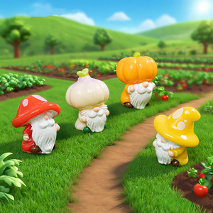 Figuras Decorativas de Gnomos y Hadas en Miniatura para Jardín, Estatuas de Resina de Enanos para Bonsái, Terrario y Decoración del Hogar, Precio de Fábrica - Product Image 4
