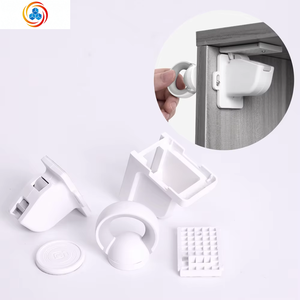 Verrous magnétiques de sécurité pour enfants Eudemon B3508 blancs, pour tiroirs et portes métalliques, pour la sécurité des bébés dans les armoires - Product Image 2