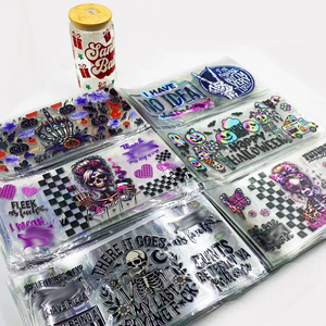 Adesivi Transfer UV DTF Retrò per Capodanno 2026 con Fiocco Coquette per Bicchieri Freddi Libbey, Tazze, Tumbler, Impermeabili, Personalizzabili - Product Image 3