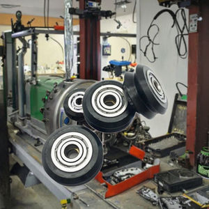 Poulie en plastique POM à double roulement, diamètre de trou de 4 mm à 10 mm, pour imprimantes 3D, usage de synchronisation avec aluminium BX16 BX24 BW25, personnalisable OEM - Product Image 2