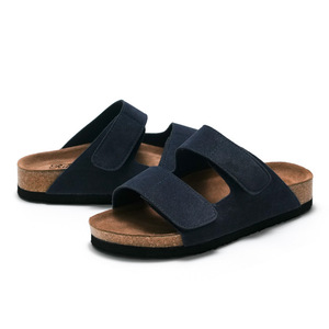 Pantoufles simples à semelle souple pour hommes, sandales de plage rétro à fleurs, antidérapantes, confortables, chaussures décontractées pour hommes - Product Image 5