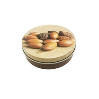 Boîte en métal ronde personnalisée pour savon, emballage cadeau, souvenir de voyage, boîte de rangement