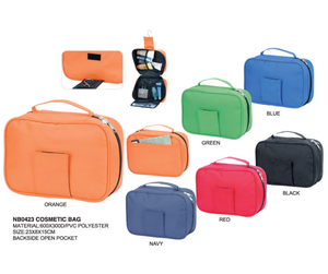 Makeup <strong>Brush</strong> <strong>Holder</strong> Travel Cosmetic Cases <strong>Make</strong> <strong>up</strong> Bag Cosmetic Toiletry Bag with Zippers - Product Image 1
