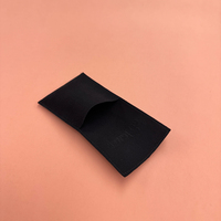 Boîte d'emballage coulissante pour bijoux en carton recyclé écologique personnalisée, finition mate, design de luxe, avec éponge de rangement pour bagues