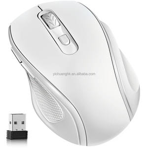 Ratón Óptico Inalámbrico Ergonómico de Diseño Vertical, 2.4GHz USB, DPI Ajustable de Tres Velocidades, Retroiluminación RGB, Batería Recargable - Product Image 1