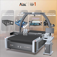 Máquina de Corte de Cuero PU para Calzado con Cámara de Identificación y Cuchilla Oscilante de Alta Precisión Digital AOL CNC