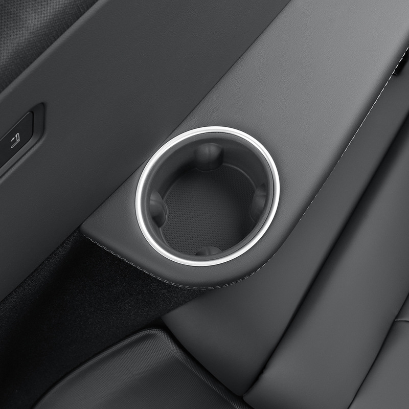 Tesla Model Y Juniper Car Silicone Three-Row Cup Holder Beverage Rack | Interior Accessories