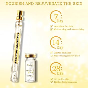 Coréia colágeno fio dourado face lift colágeno tensão tópicos - Product Image 4