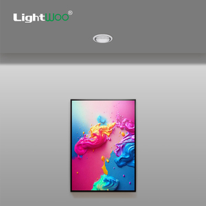 <span class=keywords><strong>Spot</strong></span> LED encastré polarisé 12W <span class=keywords><strong>anti</strong></span>-éblouissement pour plafond, éclairage mural, lampes murales, réflecteur spécial pour hôtels et commerces - Product Image 5