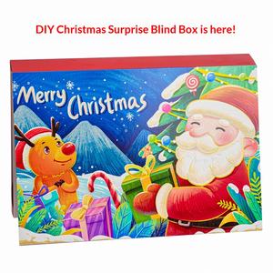 Calendario de Adviento de Lujo Ecológico Hecho a Mano con Figuras de Cristal de Cuarzo, Caja Sorpresa, Set de Regalo Navideño para Niños con Música - Product Image 4