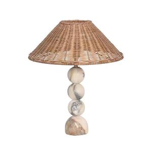 Lámpara de Mesa Moderna de Lujo Estilo Americano, Base E26, Alimentación CA, Lámpara Decorativa para Sala de Estar, Dormitorio y Mesita de Noche - Product Image 6
