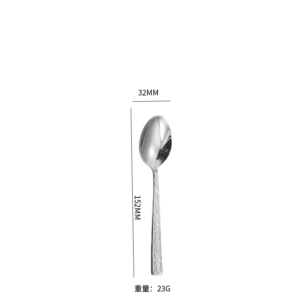 Cuchara de postre (plata)