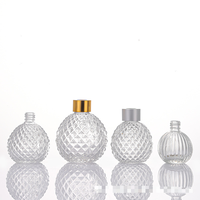Bouteilles diffuseurs de parfum en verre coloré décoratives personnalisées pour la maison