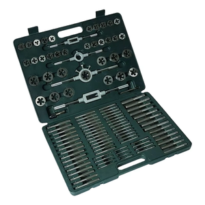 FEIDA Prix usine 110 pièces M2~M18 UNC UNF BSP Jeu d'outils de taraudage manuel en acier allié avec clés, Boîte rouge, Garantie 3 mois, ODM/OEM - Product Image 2